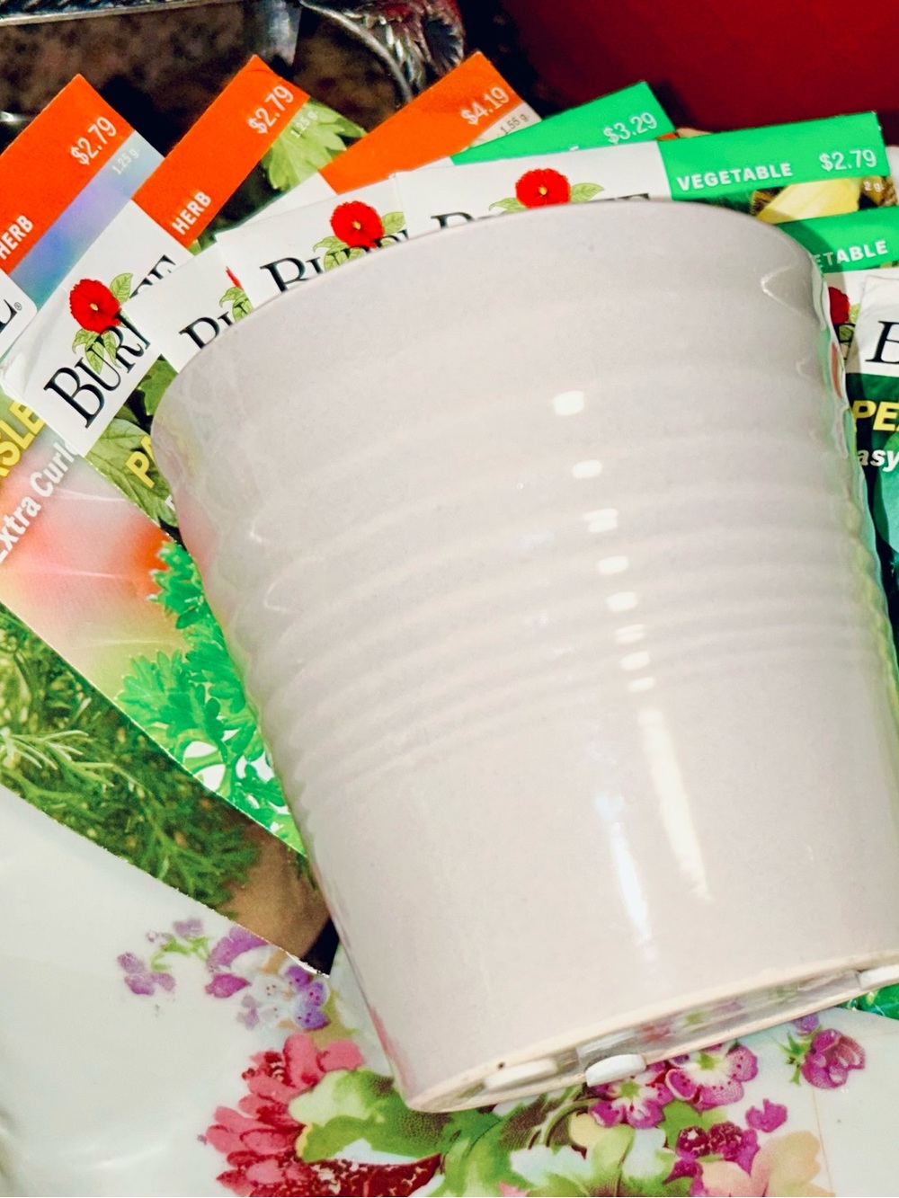 Premium Selection $50 Vegetable Seed Packets Including Little Gray Potting - Picture 7 of 7